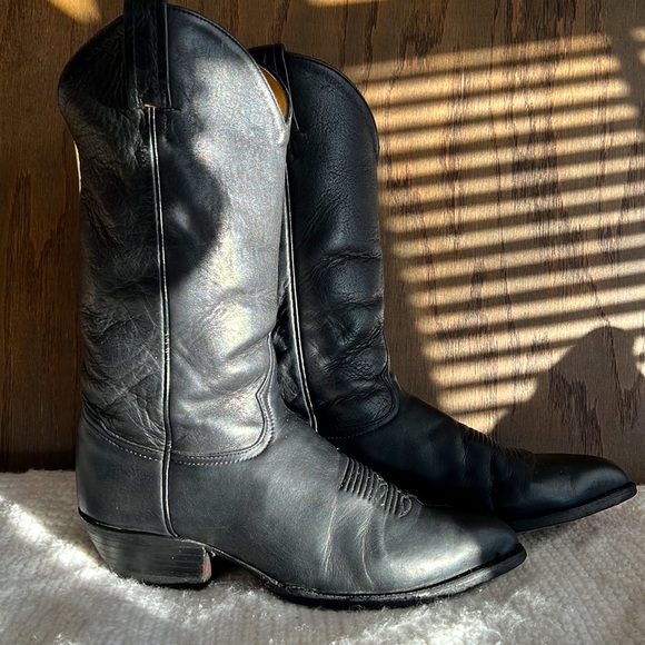 Tony Lama leather boots 8.5D - Picture 4 of 10